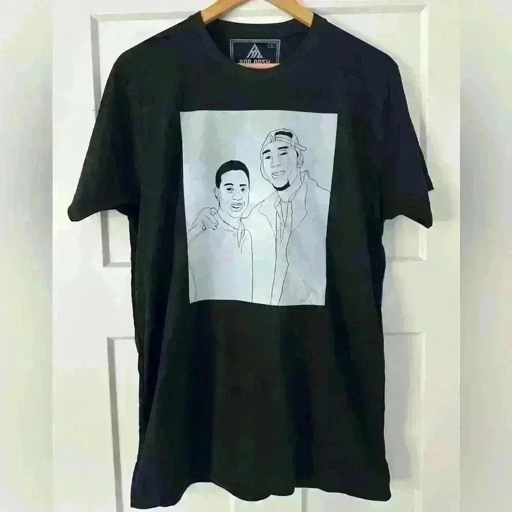 Custom design Kobe Bryant and Tiger Woods shirt‎